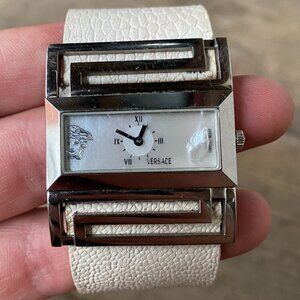 Versace Mother of Pearl Stainless Steel Watch